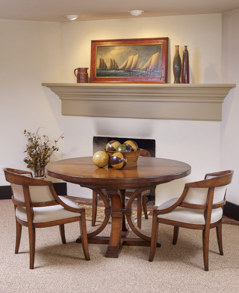 Zimmerman Chair Corona Round Table 48-72 Inch Cherry Maple