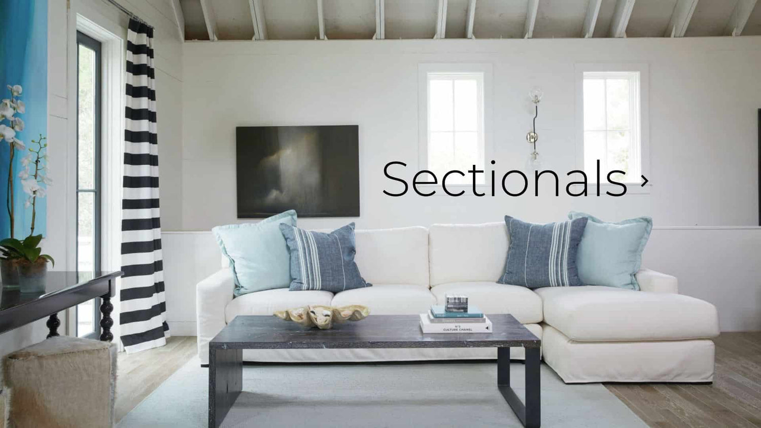 Lee industries sectional with a chaise. Links to Sectionals.