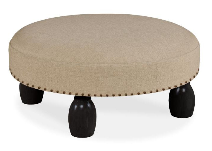 AE-3300R-36 - Upland 36" Round Cocktail Ottoman