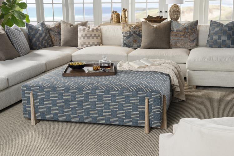 LTD7110-6060 - Rockford Large Square Ottoman
