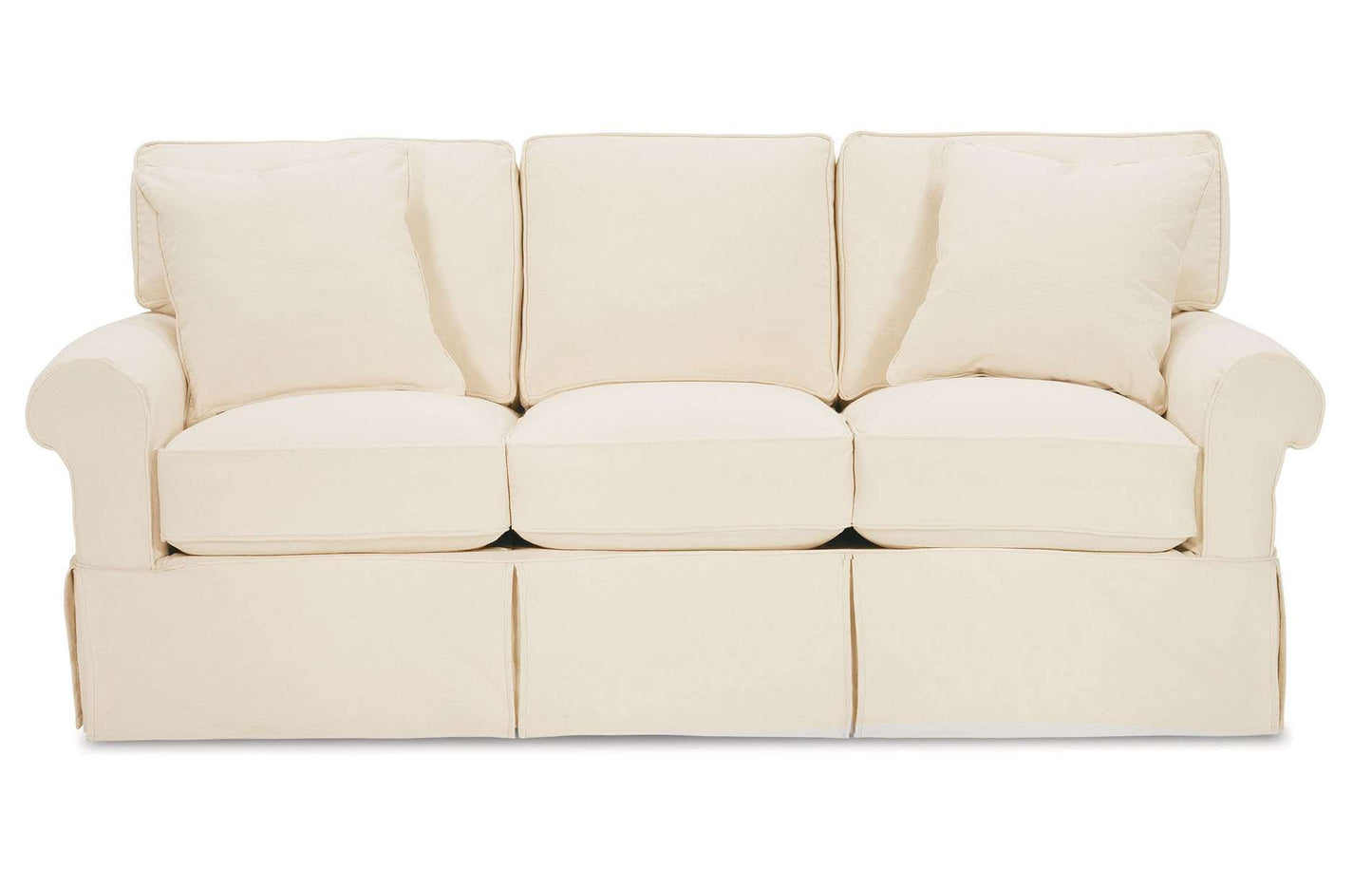 NANTUCKET 3-SEAT SLIPCOVER QUEEN SLEEPER SOFA