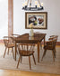 Zimmerman Chair 4900 Drawleaf Table 42-70 Inch Cherry Maple Oak
