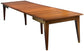 Zimmerman Chair 110 Rectangle Extension Table 56-72 Inch Cherry Maple Oak