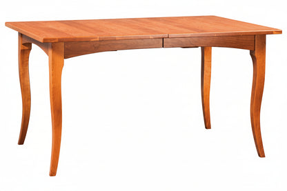 Zimmerman Chair 110 Rectangle Extension Table 56-72 Inch Cherry Maple Oak