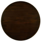 Addison Saber Lamp Table 25 Inch Ebonized Mahogany Finish