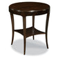 Addison Saber Lamp Table 25 Inch Ebonized Mahogany Finish