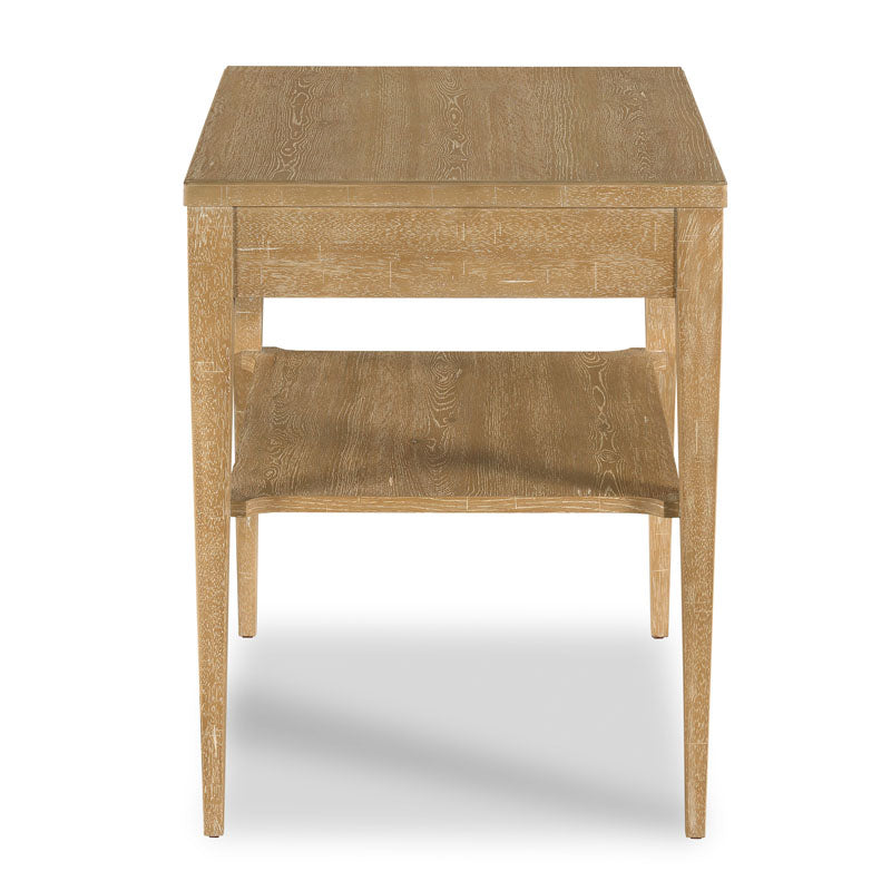 Woodbridge Furniture Provence Lamp Table 21 Inch Limewash Brass