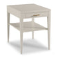 Woodbridge Furniture Provence Lamp Table 21 Inch Carrara Brass