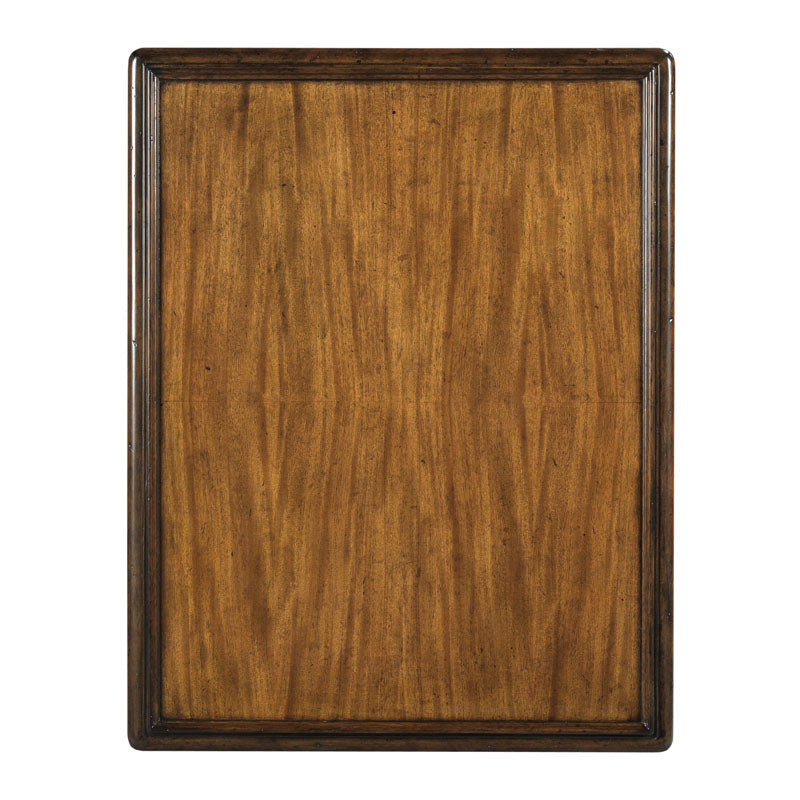 Linwood Rectangular Side Table 20 Inch Hazelnut Brass