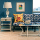 BMA Designs Lianna Side Table 21 Inch 07 Luna Finish Brass