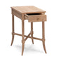 Woodbridge Furniture Tradd Drink Table 13 Inch Limewash Brass