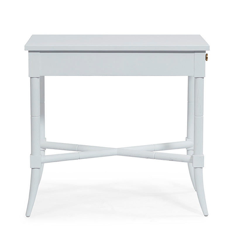 Woodbridge Furniture Tradd Drink Table 13 Inch 68 Alabaster Brass