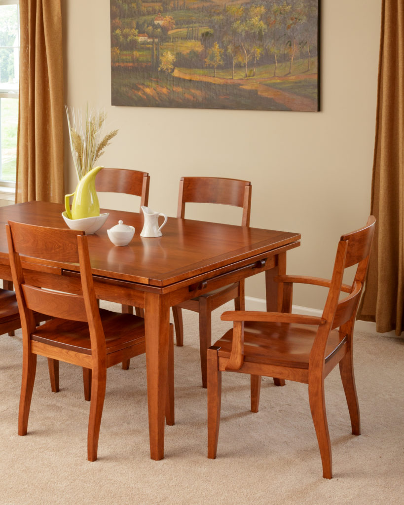 Zimmerman Chair 2900 Drawleaf Table 42-68 Inch Cherry Maple Oak