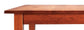 Zimmerman Chair 110 Rectangle Extension Table 56-72 Inch Cherry Maple Oak