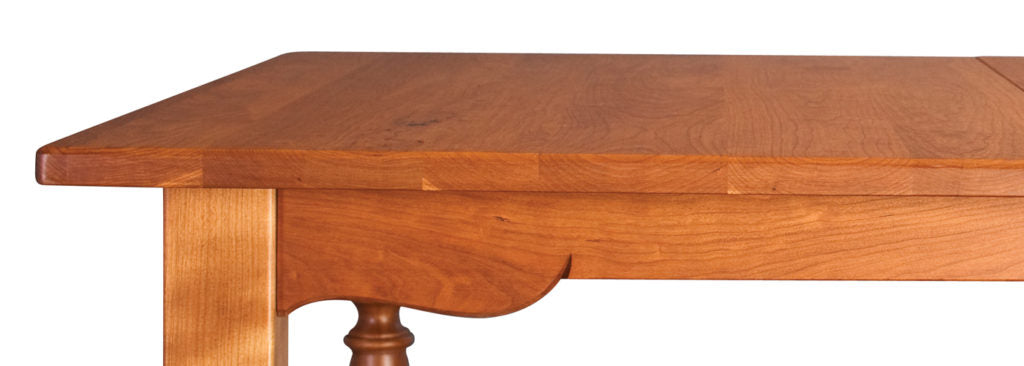 Zimmerman Chair 110 Rectangle Extension Table 56-72 Inch Cherry Maple Oak