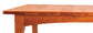 Zimmerman Chair 110 Rectangle Extension Table 56-72 Inch Cherry Maple Oak