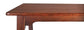 Zimmerman Chair 110 Rectangle Extension Table 56-72 Inch Cherry Maple Oak