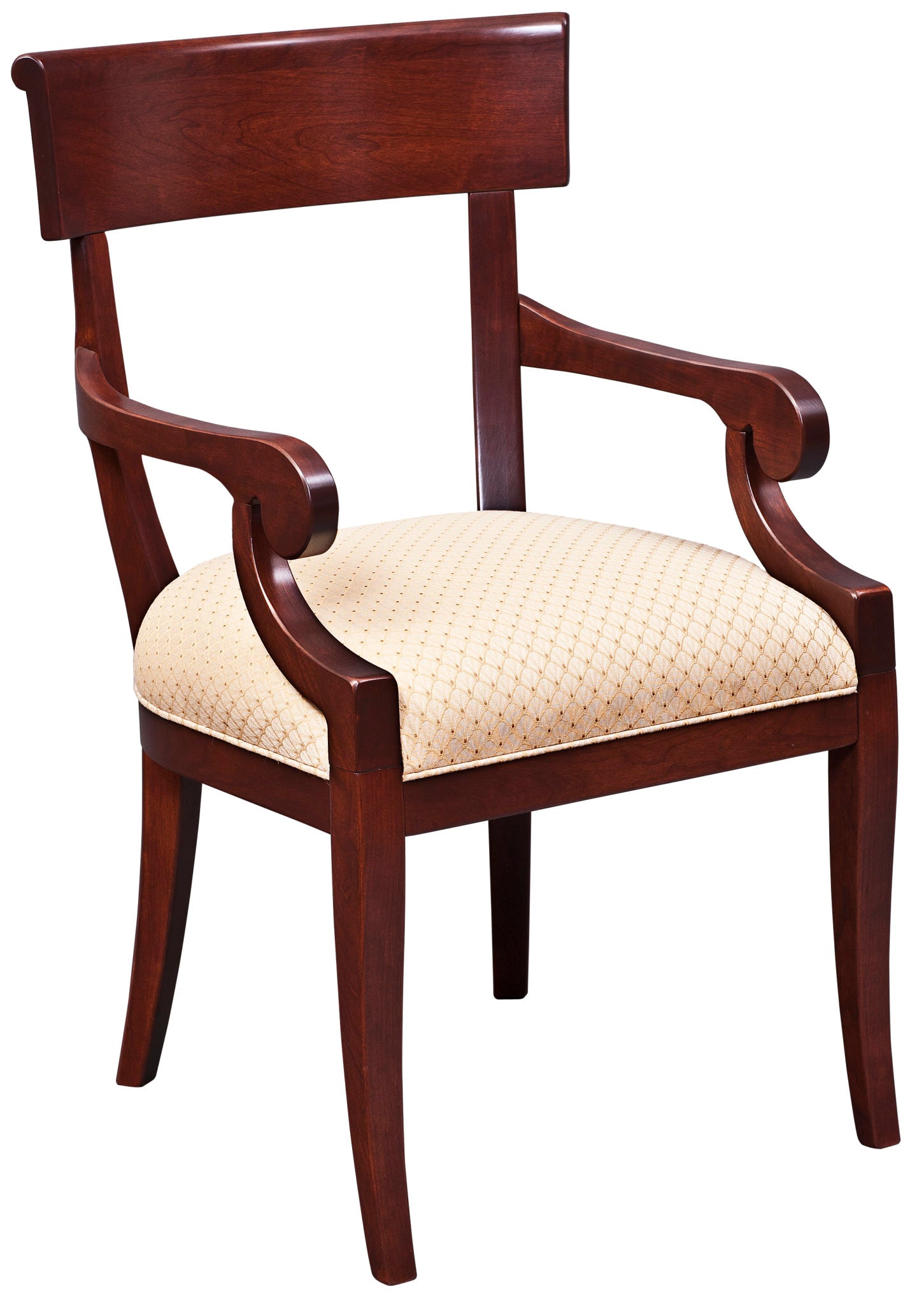 Zimmerman Chair 360 Argonne Arm Side Chair Cherry Maple