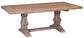 Zimmerman Chair Tuscany Trestle Table 72-108 Inch Cherry Maple Oak