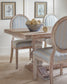 Zimmerman Chair Tuscany Trestle Table 72-108 Inch Cherry Maple Oak
