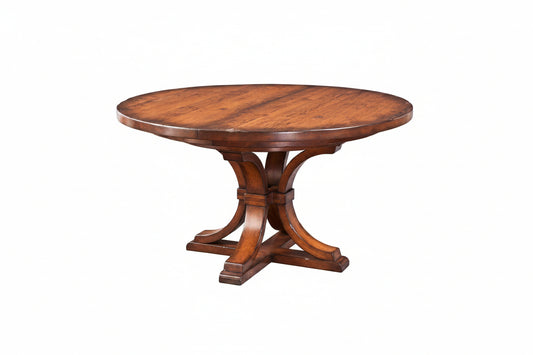 Zimmerman Chair Corona Round Table 48-72 Inch Cherry Maple