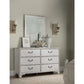 Hooker Furniture Charleston Six-Drawer Dresser White Heron