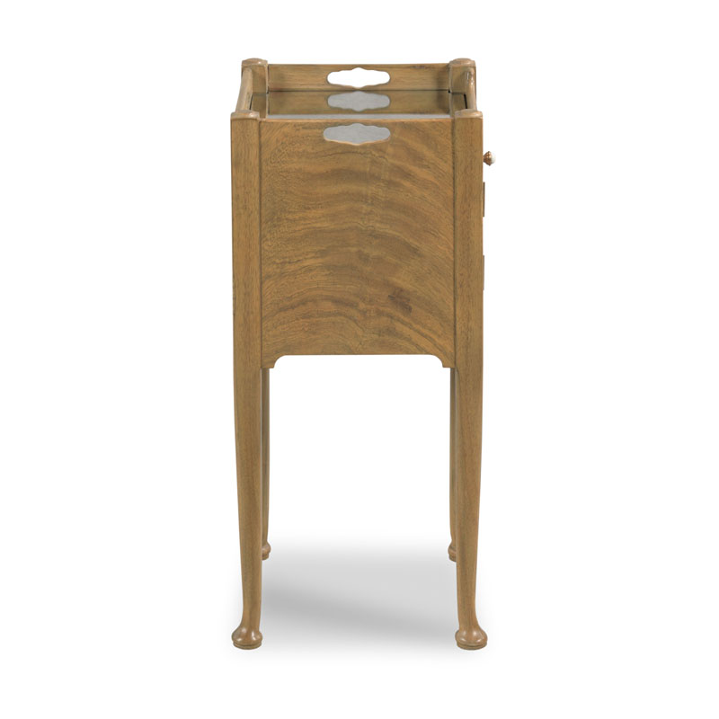 Pansy Drink Table 10 Inch 17 Auden Brass