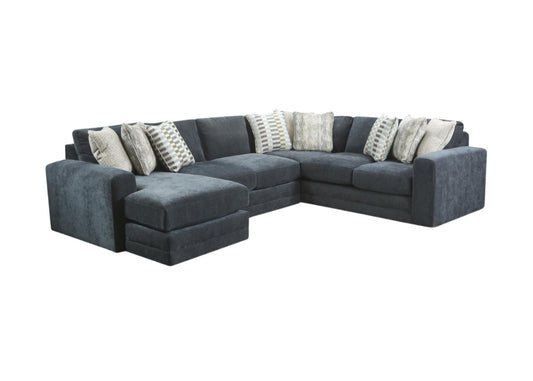 Elise Ink Sectional with Chaise