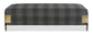 SIG3005-12 - Gemma 84" to 95" Bench by the Inch