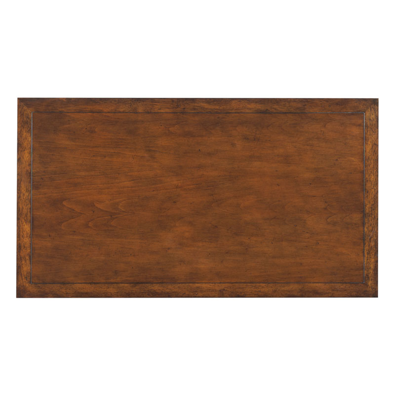 Sarah Bedside Chest 36 Inch Bordeaux Finish Brass