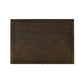 Petite Sarah Bedside Chest 28 Inch Mink Finish Brass