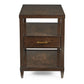 Woodbridge Furniture Davidson Side Table 17 Inch Walnut Mink Finish