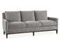 Lee Industries 1399-03 Sofa in a gray fabric with track arm. 