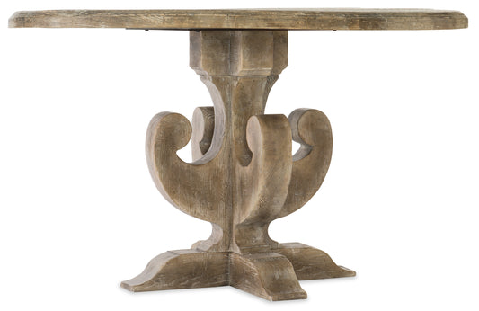 Boheme Ascension 48in Wood Round Dining Table