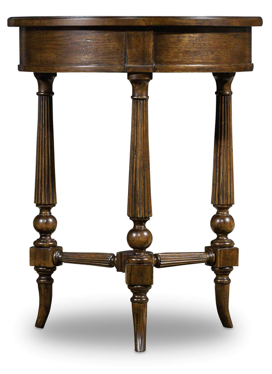 Archivist Round Accent Table