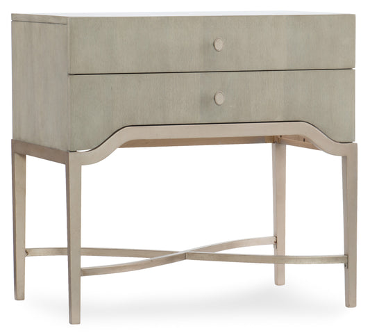 Elixir Two-Drawer Nightstand
