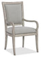 Boheme Vitton Upholstered Arm Chair - 2 per carton/price ea