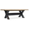 Big Sky Trestle Dining Table w/2-20in leaves