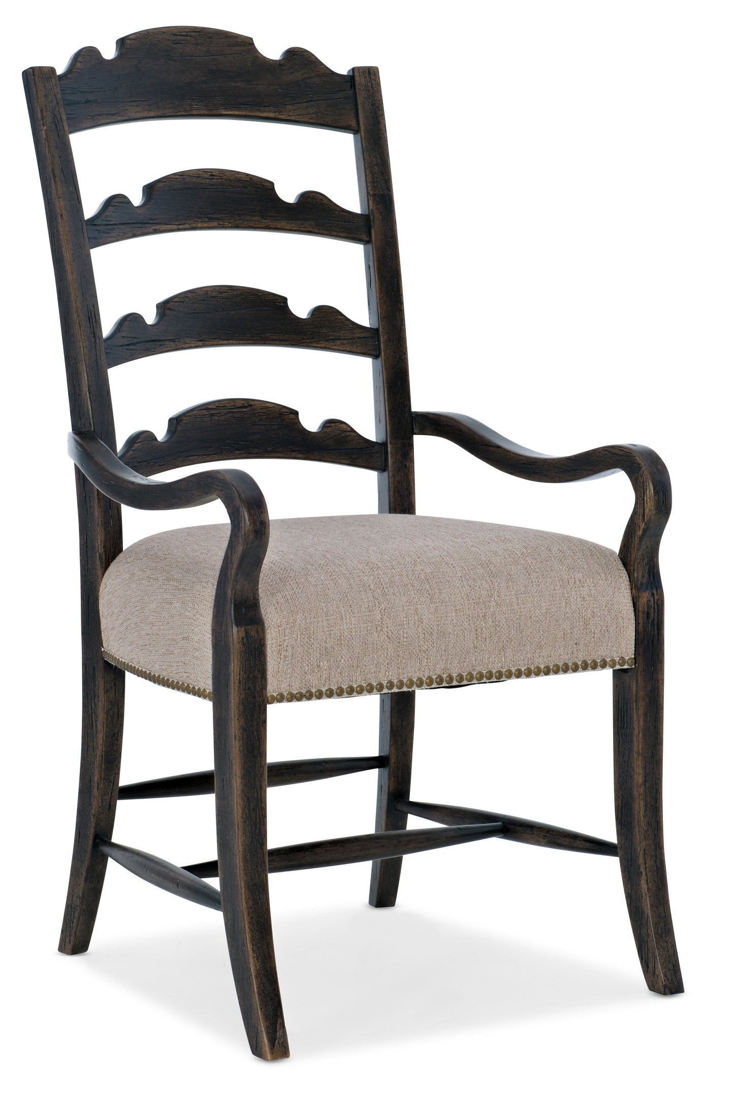 La Grange Twin Sisters Ladderback Arm Chair - 2 per carton/price ea