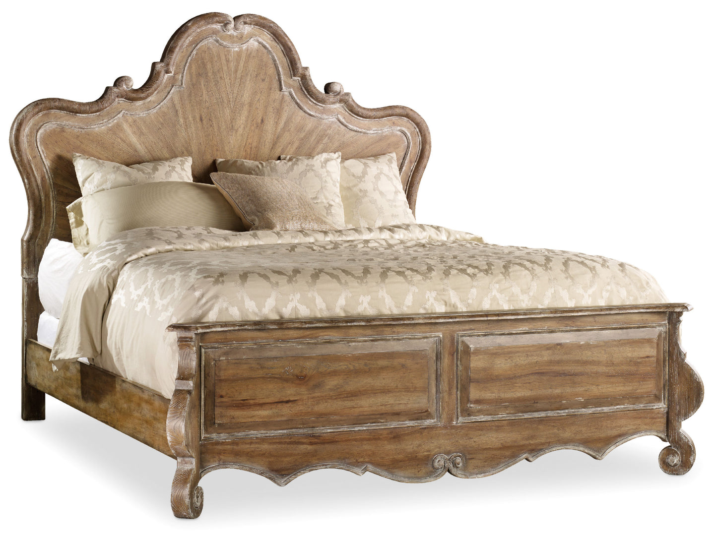 Chatelet King Wood Panel Bed