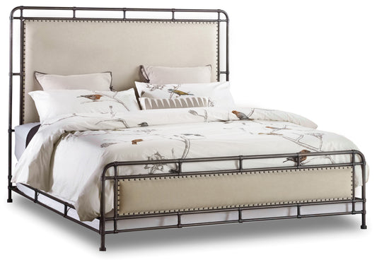 Studio 7H Slumbr Queen Metal Upholstered Bed