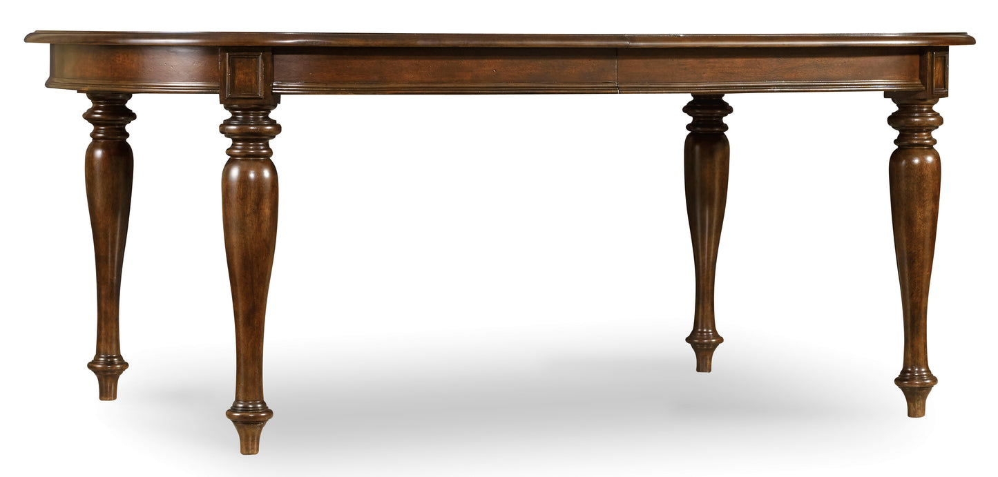 Leesburg Leg Table with Two 18'' Leaves